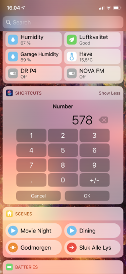 Screenshot for Apple Siri Shortcuts Percentage Calc 1