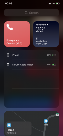 Screenshot for Apple Siri Shortcuts Emergency Contact (v2.0) 1