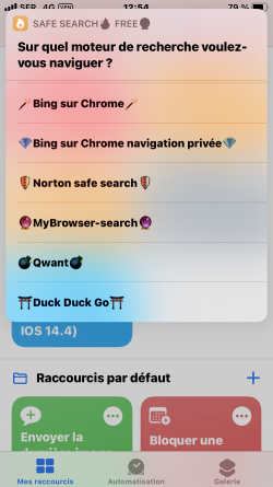 Screenshot for Apple Siri Shortcuts Safe Search🔥 Free🔮 2
