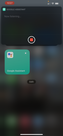 Screenshot for Apple Siri Shortcuts Google Assistant 1