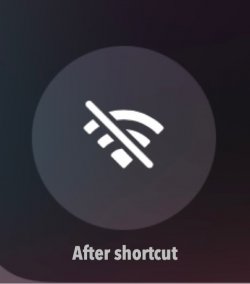 Screenshot for Apple Siri Shortcuts Wifi Off 2
