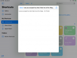 Screenshot for Apple Siri Shortcuts Home Again 1
