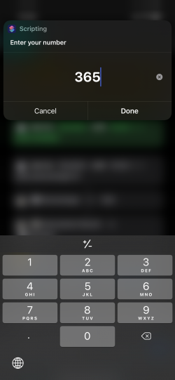 Screenshot for Apple Siri Shortcuts iKnow % 1