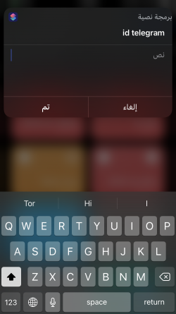 Screenshot for Apple Siri Shortcuts Telegram Bot Spam 2
