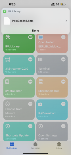 Screenshot for Apple Siri Shortcuts SS IPA Library 3