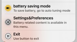 Screenshot for Apple Siri Shortcuts battery auto mode 1