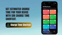 Screenshot for Apple Siri Shortcuts Charge Time 1