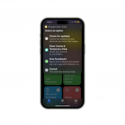 Screenshot for Apple Siri Shortcuts Omega’s Dev Tools 1