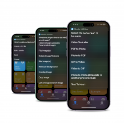 Screenshot for Apple Siri Shortcuts Media Utilities 1