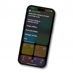 Screenshot for Apple Siri Shortcuts Media Utilities 2