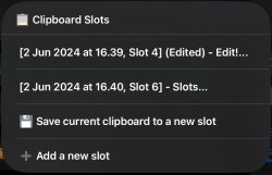 Screenshot for Apple Siri Shortcuts Clipster V2 2