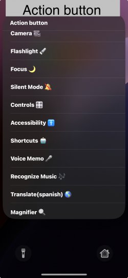 Screenshot for Apple Siri Shortcuts Action button 1.4 1