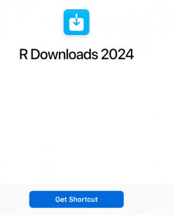 Screenshot for Apple Siri Shortcuts R Downloads 2024 1