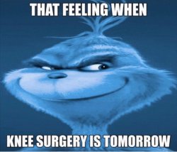 Screenshot for Apple Siri Shortcuts Knee Surgery is Tommorow 1