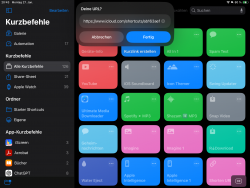 Screenshot for Apple Siri Shortcuts Kurzlink erstellen 1