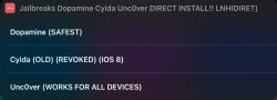 Screenshot for Apple Siri Shortcuts Jailbreaks Dopamine Cyida Unc0ver DIRECT INSTALL!! LNHIDIRET) 3
