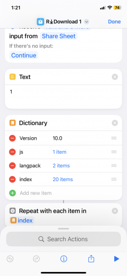 Screenshot for Apple Siri Shortcuts R⤓Download 1 1