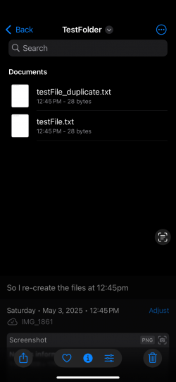 Screenshot for Apple Siri Shortcuts BUG iOS 18.6.2 (22G100) 2