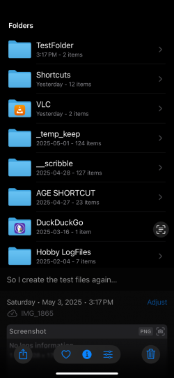 Screenshot for Apple Siri Shortcuts BUG iOS 18.6.2 (22G100) 6