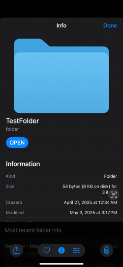 Screenshot for Apple Siri Shortcuts BUG iOS 18.6.2 (22G100) 7