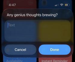 Screenshot for Apple Siri Shortcuts Instant Reminder 1