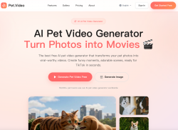 Screenshot for Apple Siri Shortcuts AI Pet Video Generator 1