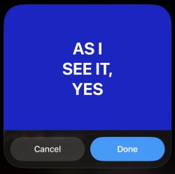 Screenshot for Apple Siri Shortcuts Magic 8 Ball 2