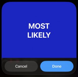 Screenshot for Apple Siri Shortcuts Magic 8 Ball 3