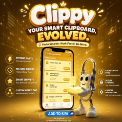 Screenshot for Apple Siri Shortcuts Clippy 1
