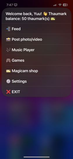 Screenshot for Apple Siri Shortcuts Magicam 1