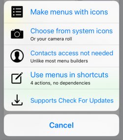Screenshot for Apple Siri Shortcuts List Item Generator 1