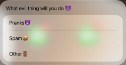 Screenshot for Apple Siri Shortcuts Evil pranks 2