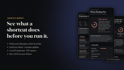 Screenshot for Apple Siri Shortcuts Shortcut Inspect 1
