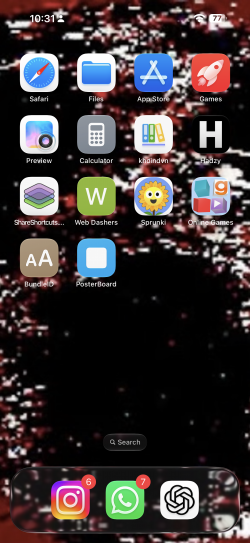 Screenshot for Apple Siri Shortcuts com.apple.PosterBoard 2