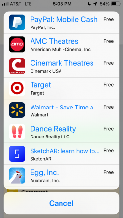 Screenshot for Apple Siri Shortcuts App Store Wish List 2