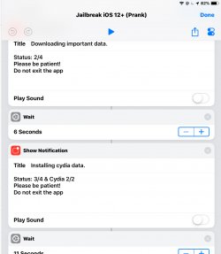 Screenshot for Apple Siri Shortcuts Jailbreak iOS 12+ 3
