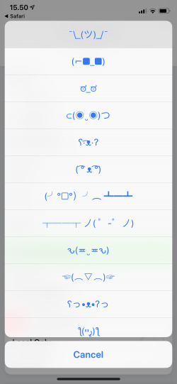 Screenshot for Apple Siri Shortcuts ASCII Clipboard 3