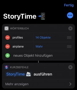 Screenshot for Apple Siri Shortcuts StoryTime 📨 2