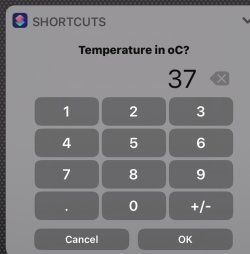 Screenshot for Apple Siri Shortcuts Record temp. 1
