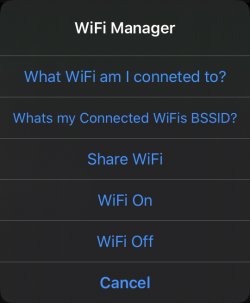 Screenshot for Apple Siri Shortcuts WiFi/Cellular Manager 2