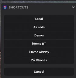 Screenshot for Apple Siri Shortcuts Audio 1